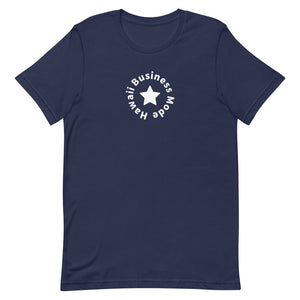 Short-Sleeve Unisex T-Shirt Hawaii Business Mode Lone Star Round Version - ALOHA GIRL STYLE