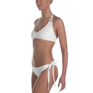Bikini #AlohaSocialDistancing Series White - ALOHA GIRL STYLE