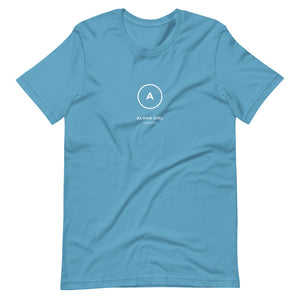 Short-Sleeve Unisex T-Shirt ALOHA GIRL STYLE Simple Logo Various Colors - ALOHA GIRL STYLE