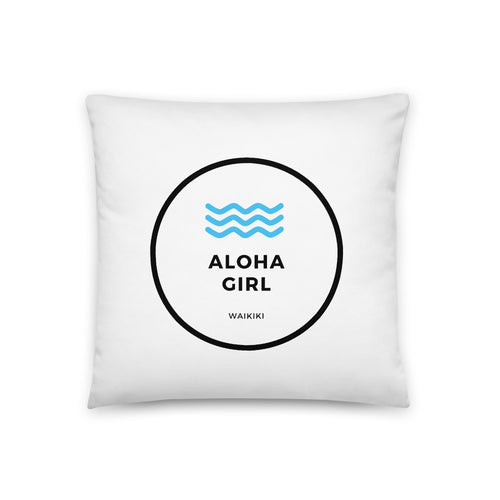Basic Pillow Aloha Girl Style Wave - ALOHA GIRL STYLE