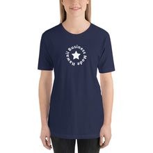 画像をギャラリービューアに読み込む, Short-Sleeve Unisex T-Shirt Hawaii Business Mode Lone Star Round Version - ALOHA GIRL STYLE
