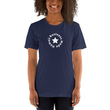 画像をギャラリービューアに読み込む, Short-Sleeve Unisex T-Shirt Hawaii Business Mode Lone Star Round Version - ALOHA GIRL STYLE
